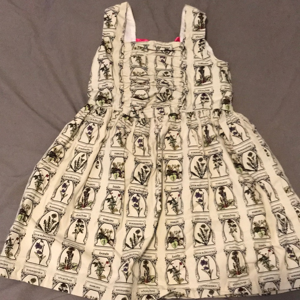 Hanna Andersson tank dress size 110 EUC